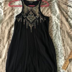 NWOT Express Beaded Dress